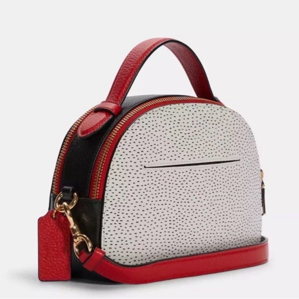 NWT Coach special edition Coach X Keith Haring Mickey bag with crossbody strap - Picture 8 of 10